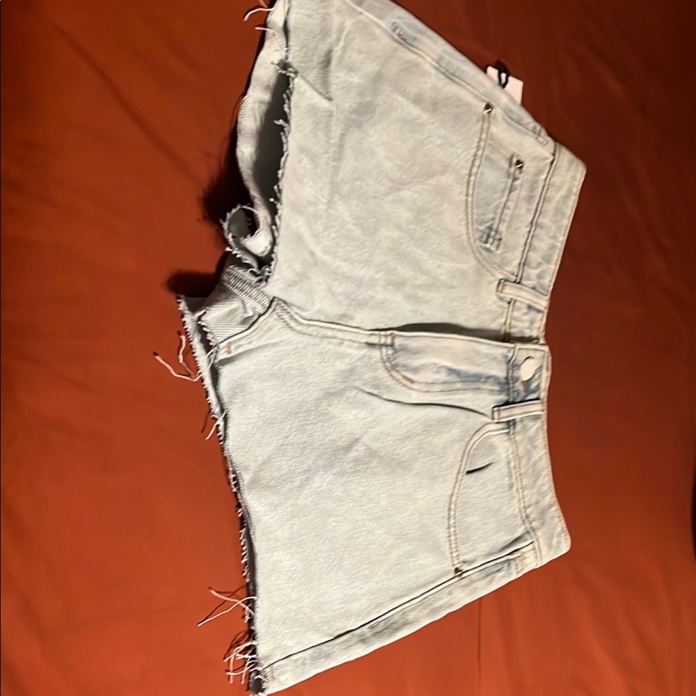 WeWoreWhat Light Blue Jean Shorts - Picture 5 of 9